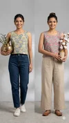 K 812 Vol 2 By Naisha Cotton Printed Reversible Ladies Crop Tops